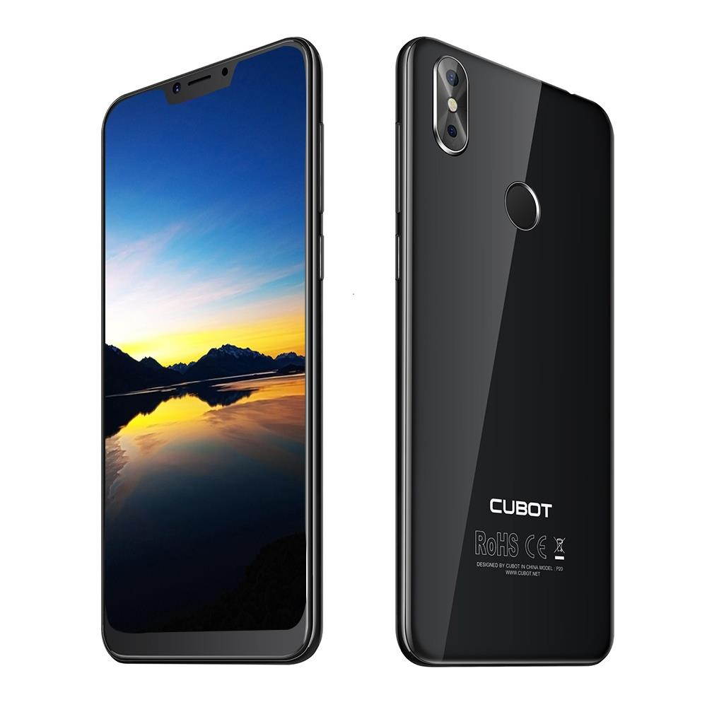 Unlocked Cell Phone CUBOT P20 4G Phablet 6.18 inch Android 8.0 MTK6750T Octa Core 4GB RAM 64GB ROM