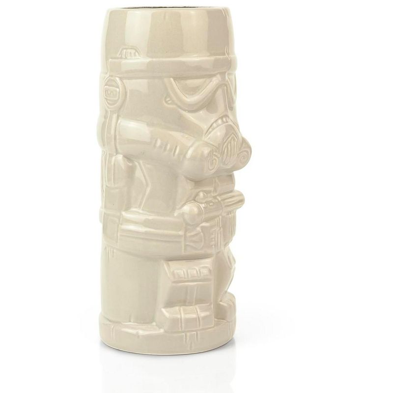 Beeline Creative Geeki Tikis Star Wars Storm Trooper | Ceramic Tiki Style Mug | Holds 15 Ounces