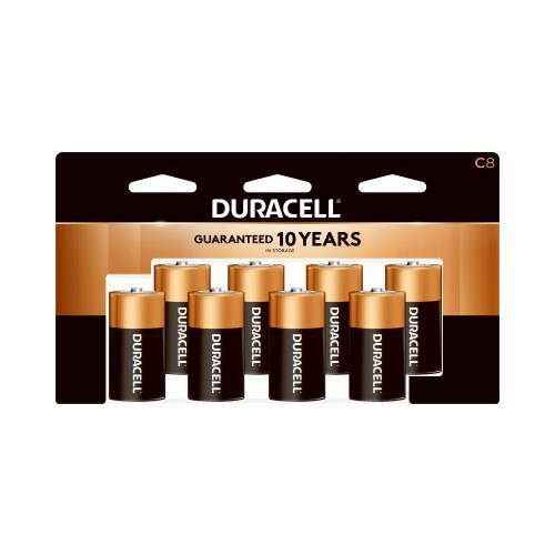 Duracell 8 Pack C Alkaline Battery MN14R8DWZ17