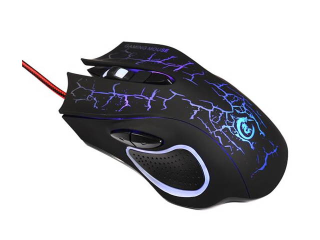 RGB Gaming Mouse Wired Photoelectric Mouse Ergonomic Hand Grips Reaction Sensitive E-sports Mouse RGB Backlit Optical Wired Gaming Mouse USB,GM02