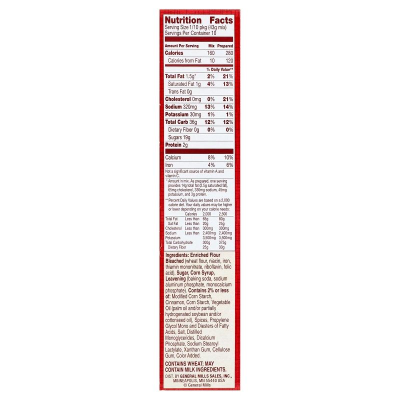 Betty Crocker Spice Cake Mix - 15.25oz