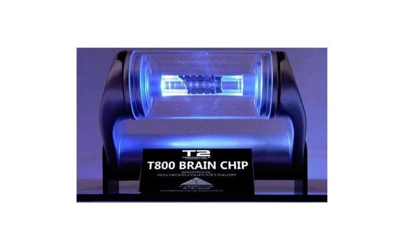 Hollywood Collectibles Terminator 2 T-800 Brain Chip Prop Replica