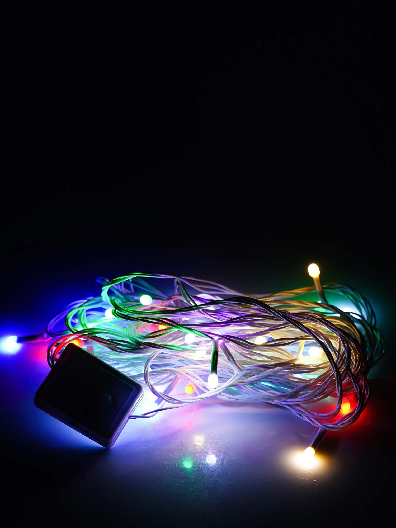 eCraftIndia Multicolor Steady, Blinking Color Changing LED Fairy String for Diwali