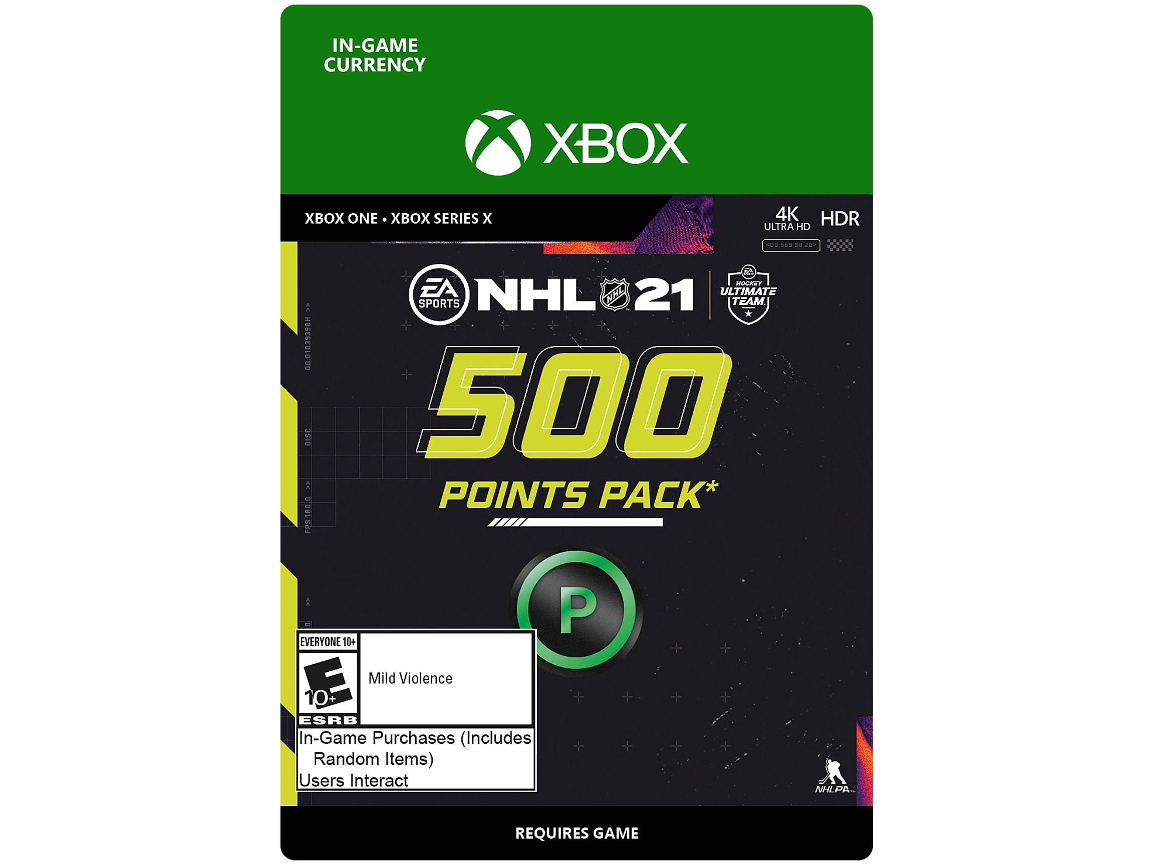 NHL 21: 12000 Points Xbox Series X | S / Xbox One [Digital Code]