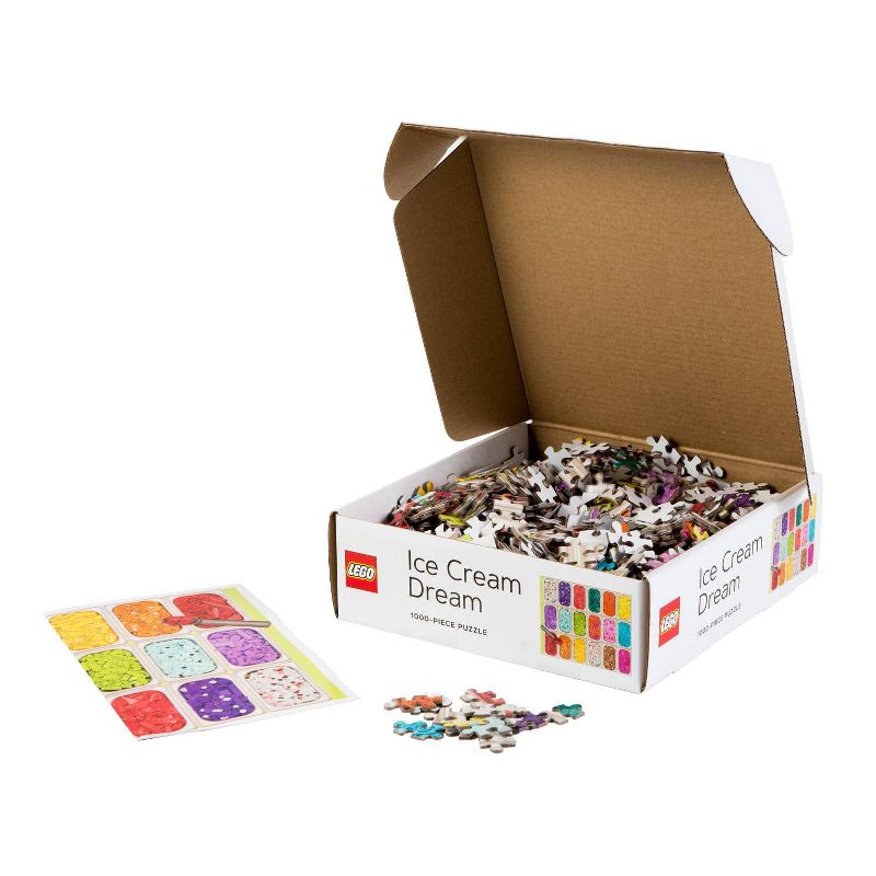 Chronicle Books LEGO Ice Cream Dreams Jigsaw Puzzle - 1000pc