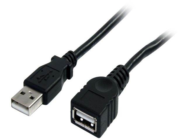 USB Long Extension Cable, USB Cable, USB A to A Cable, White, 9.84 Feet (3 Meters), Cables to Go 26686