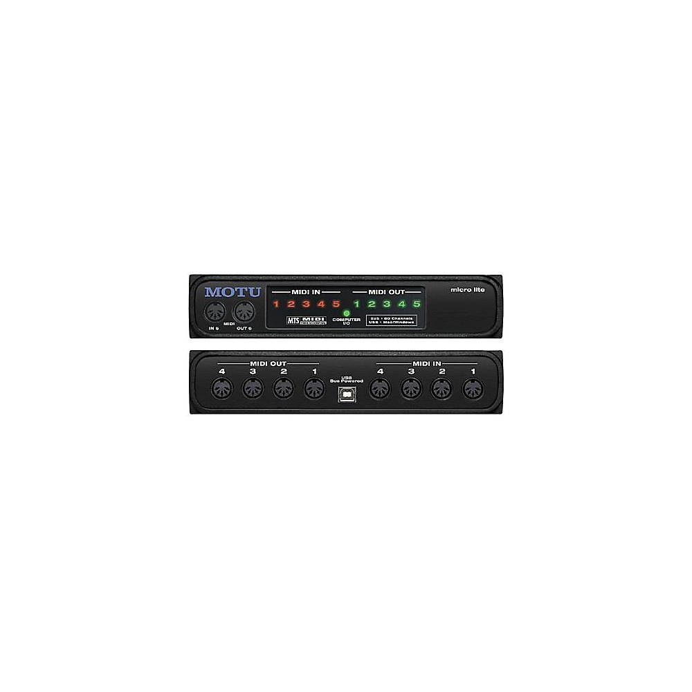 MOTU Micro Lite 5x5 USB MIDI Interface