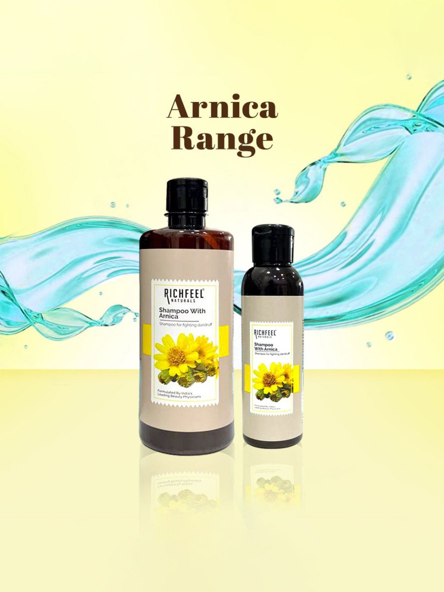 Richfeel Shampoo with Arnica - Pack of 4