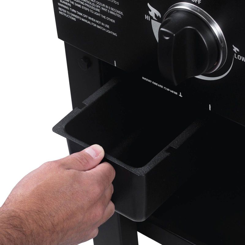 Char-Griller E8936 Flat Iron 4 Burner Griddle