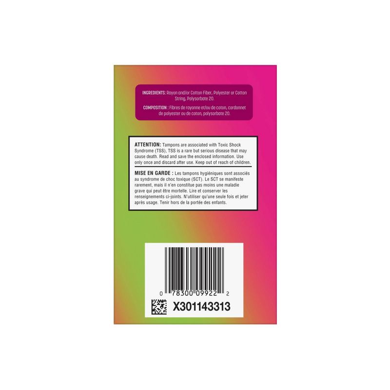 Playtex Sport Tampons - Plastic - Unscented - Regular - 36ct