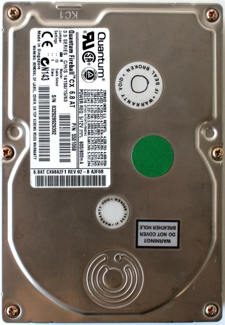 HDD 10GB, FUJITSU MPG3102AT, CA05761-B901000A