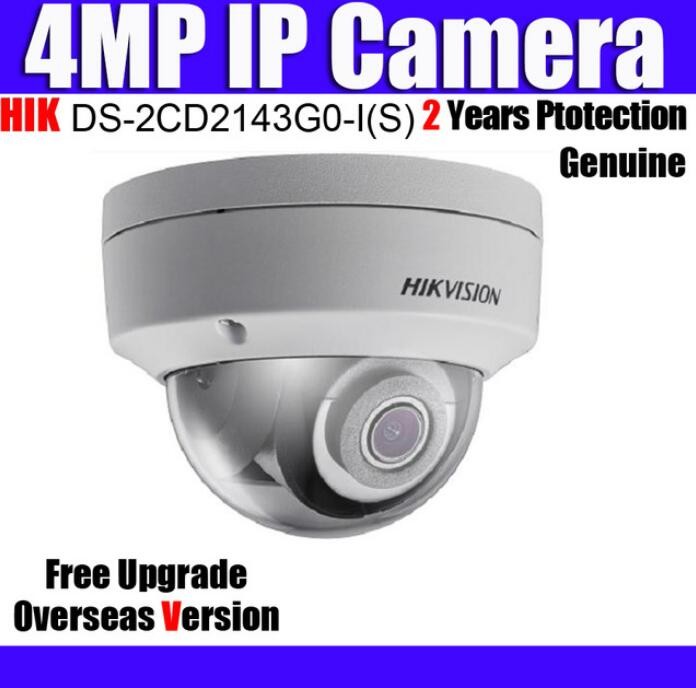 HIKVISION DS-2CD2143G0-I English Version 4Megapixel 4mm lens ip camera cctv Video Surveillance security Hikvision PoE IPC Camcorder home protection Cam IR Dome-DS-2CD2142FWD-I Upgraded Version-4mm len