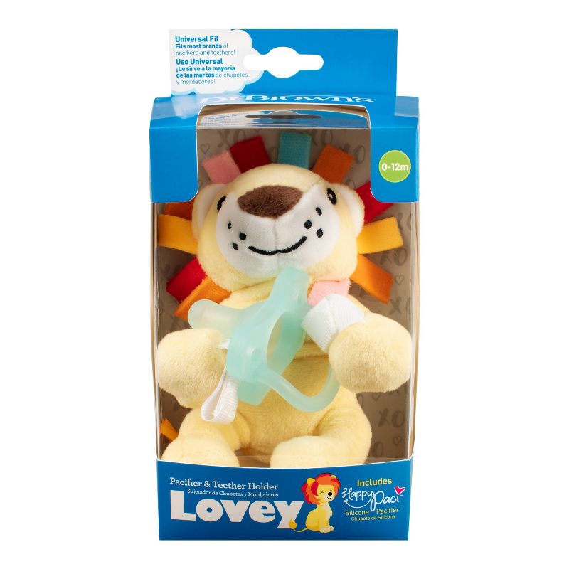 Dr. Brown's Lion Lovey Pacifer & Teether Holder