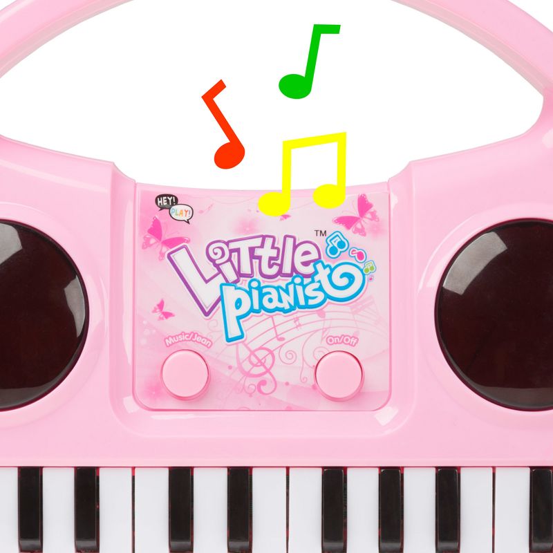 Hey! Play! Kids Lighted Karaoke Machine with Microphone