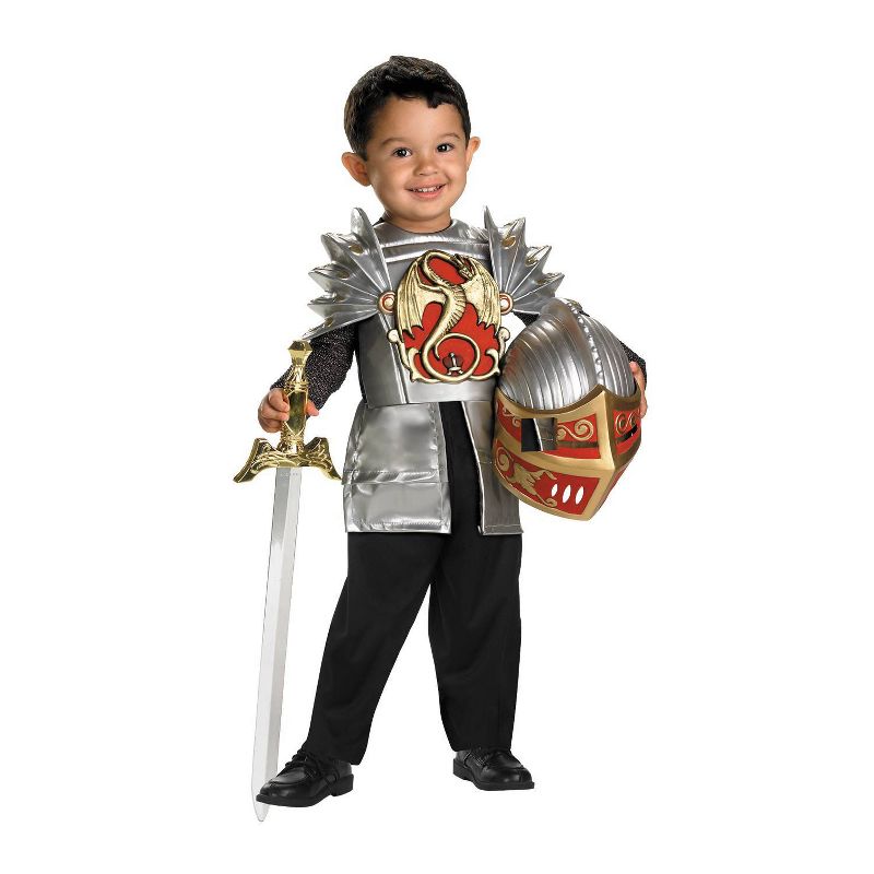 Toddler Knight Of The Dragon Halloween Costume 3T-4T
