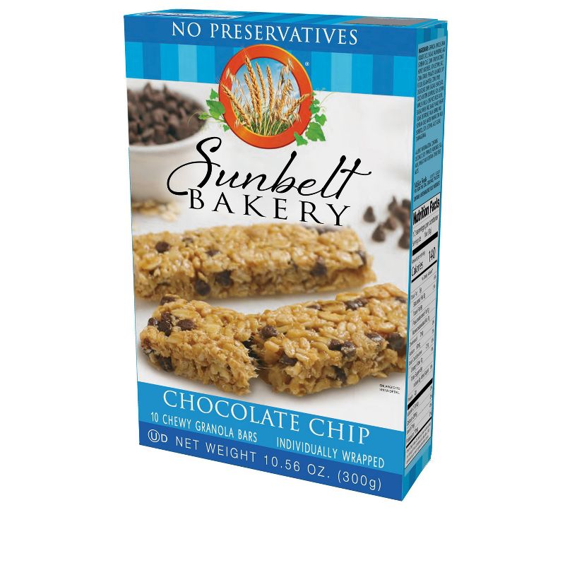 Sunbelt Bakery Chocolate Chip Granola Bars 10ct