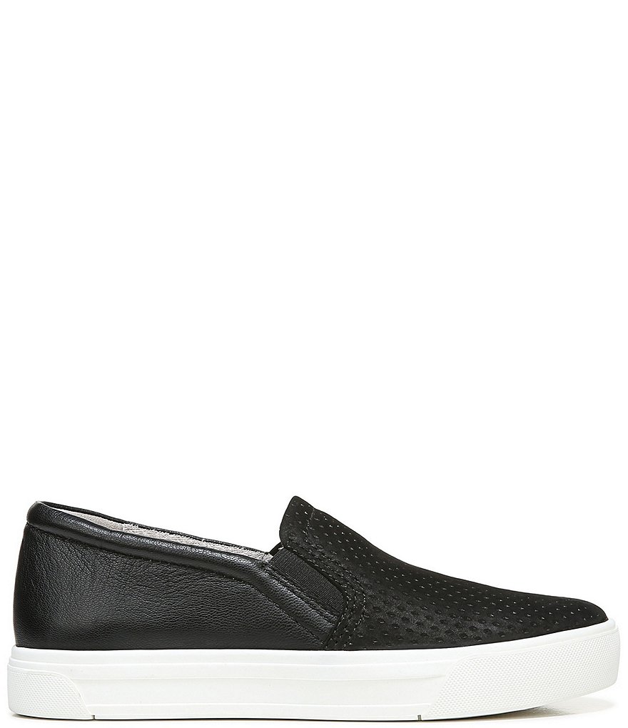 DKNY Eli Leather Logo Hardware Strap Loafers