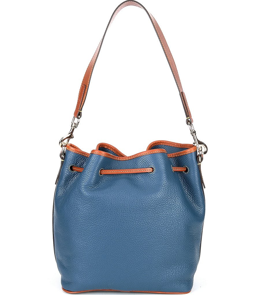 Dooney & Bourke Saffiano Collection Drawstring Bucket Bag