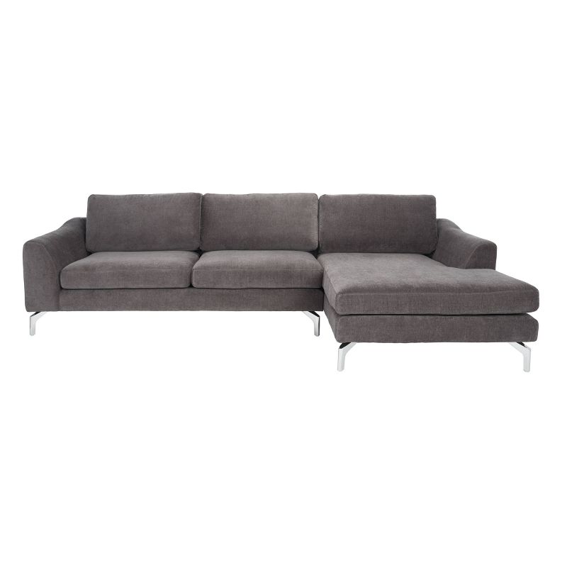 Nicholsen Modern Sofa Anthracite Gray - Safavieh