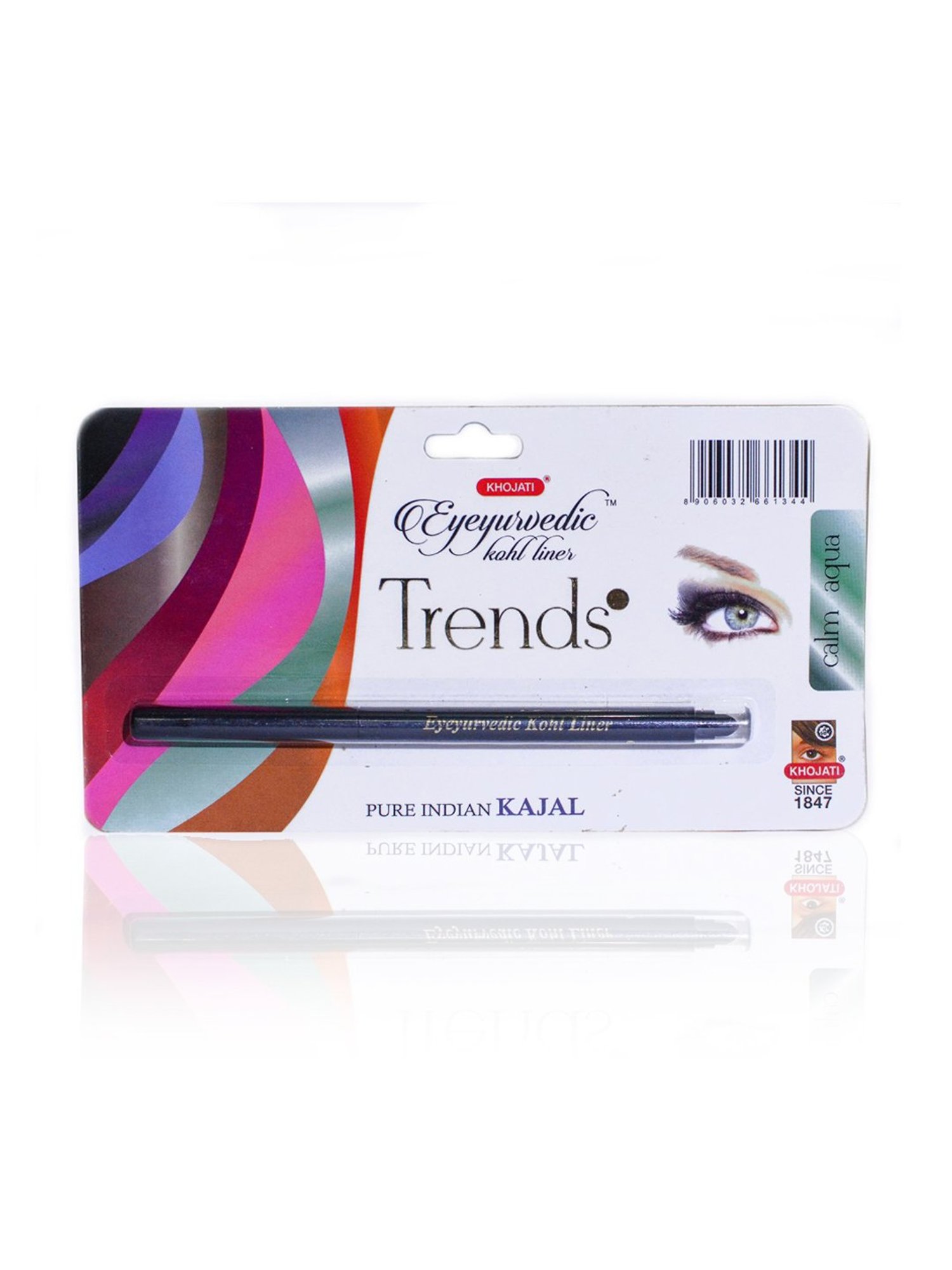 Khojati Eyeyurvedic Kohl Liner Trends Calm Aqua - 0.25 gm