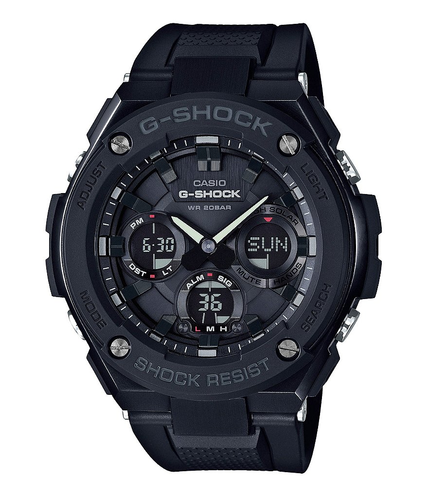 G-Shock G-Steel Solar-Powered Resin-Strap Ana-Digi Watch