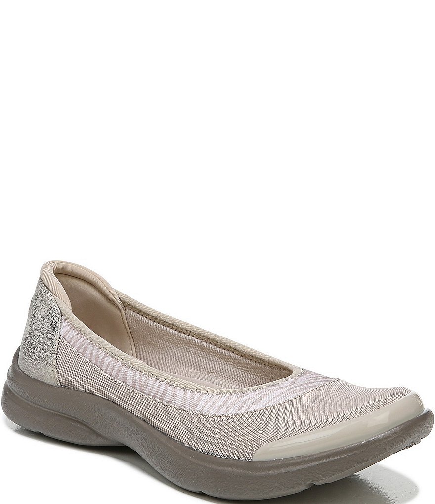 Bzees Jiffy II Zebra Print Washable Slip-On Shoes