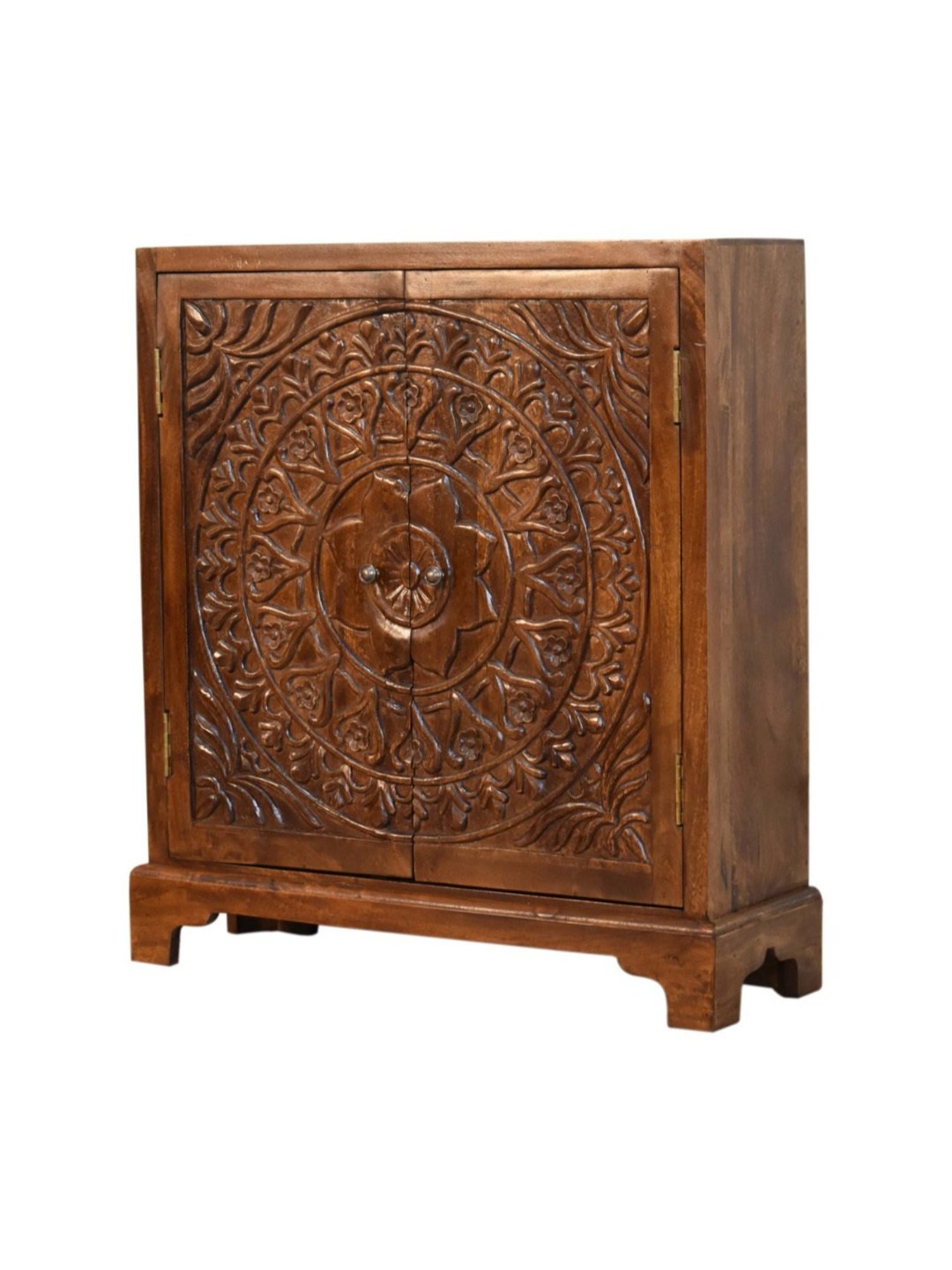 Artisan Furniture Tova Brown Wood Cabinet