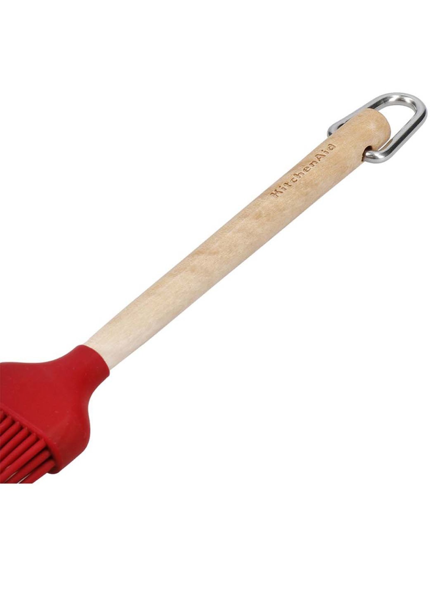 KitchenAid Red Medium Birchwood Pastry Brush