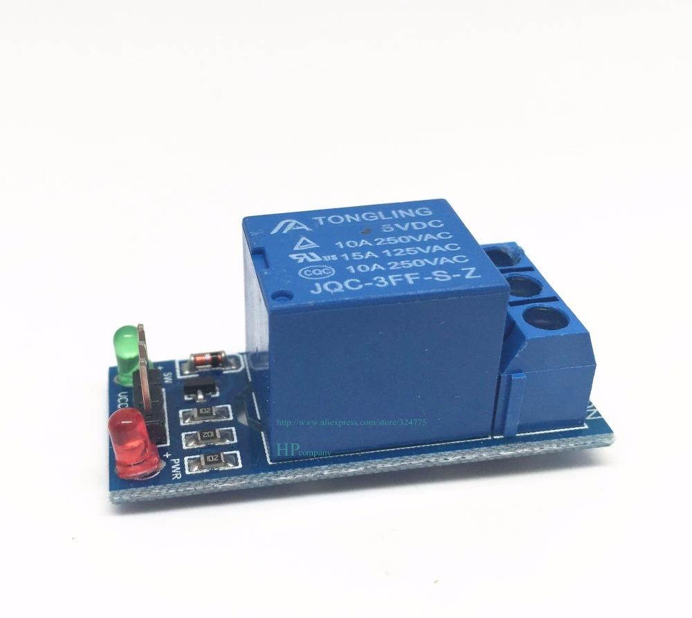 20PCS 1-Channel relay module 5V low-level trigger relay Expansion Board
