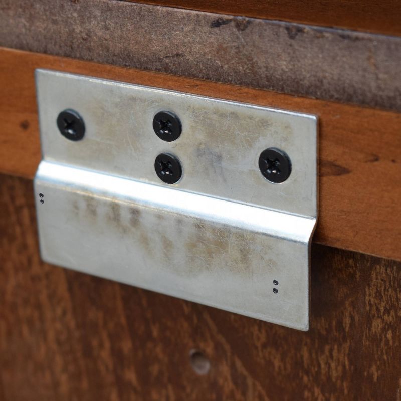 Hathaway Brookline Electronic Dartboard Cabinet Set - Walnut