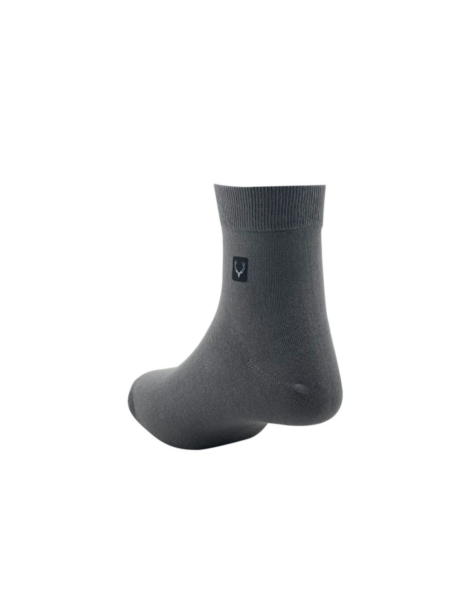 Allen Solly Grey Cotton Socks (Pack of 3)