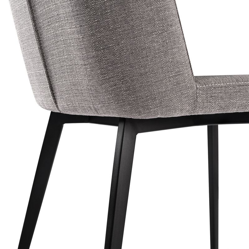 Set of 2 Homer Contemporary Dining Chair Gray - Modern Home