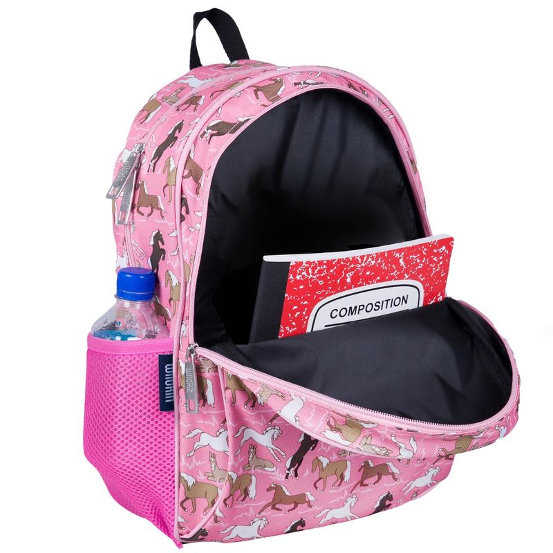 Wildkin Horses in Pink 15 Inch Backpack