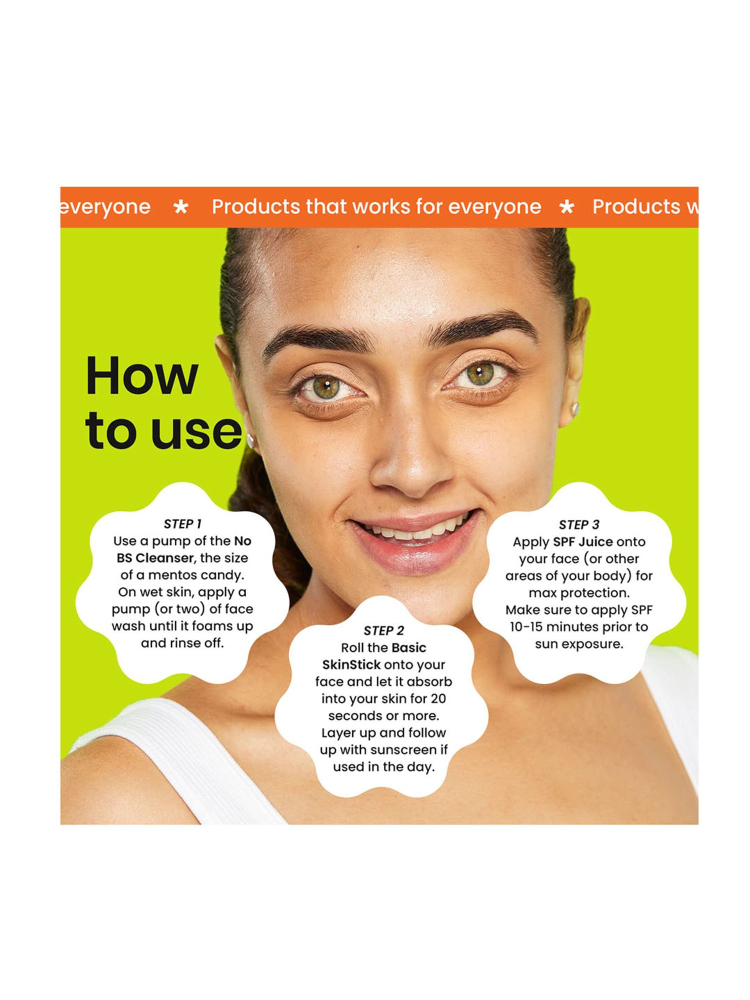 FAE Beauty Cleanser, Serum and Facewash Combo