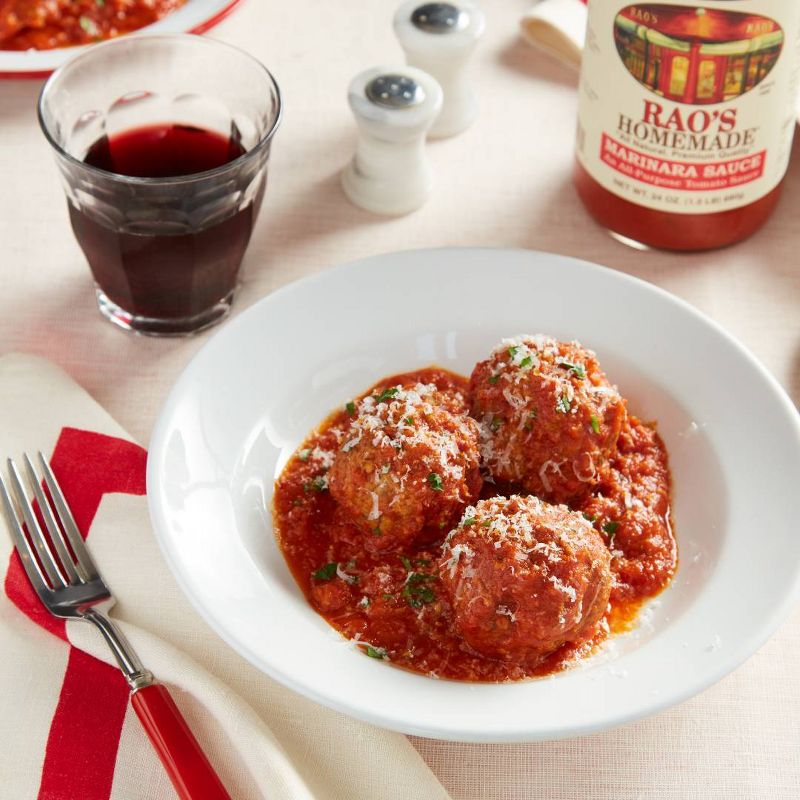 Rao's Homemade Marinara Sauce Premium Quality All Natural Tomato Sauce & Pasta Sauce Keto Friendly & Carb Conscious - 24oz