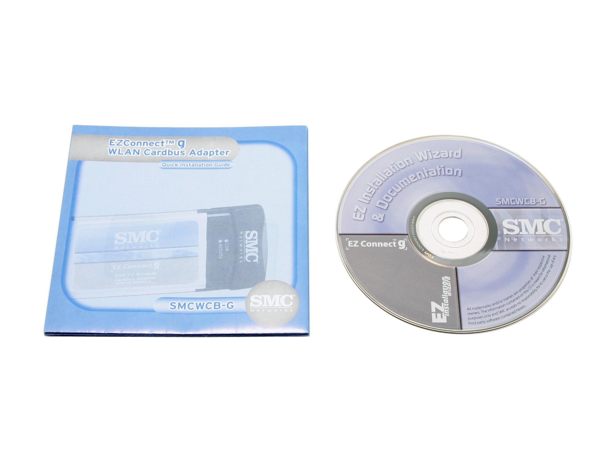 SMC LG-ERICSSON SMCWCB-G Wireless Cardbus Adapter