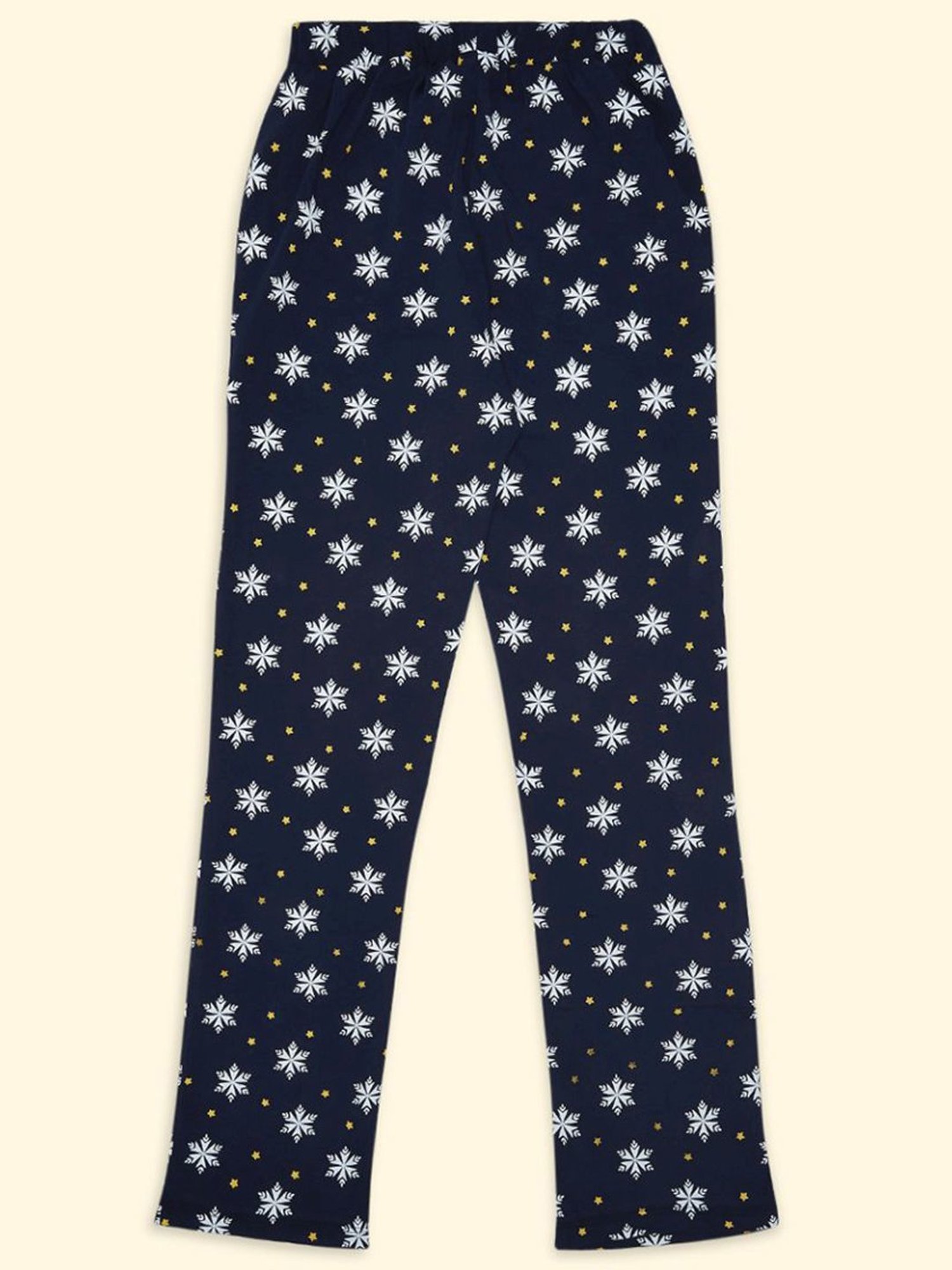 Berrytree Organic Girls Blue Cotton Clouds Print Night Suits