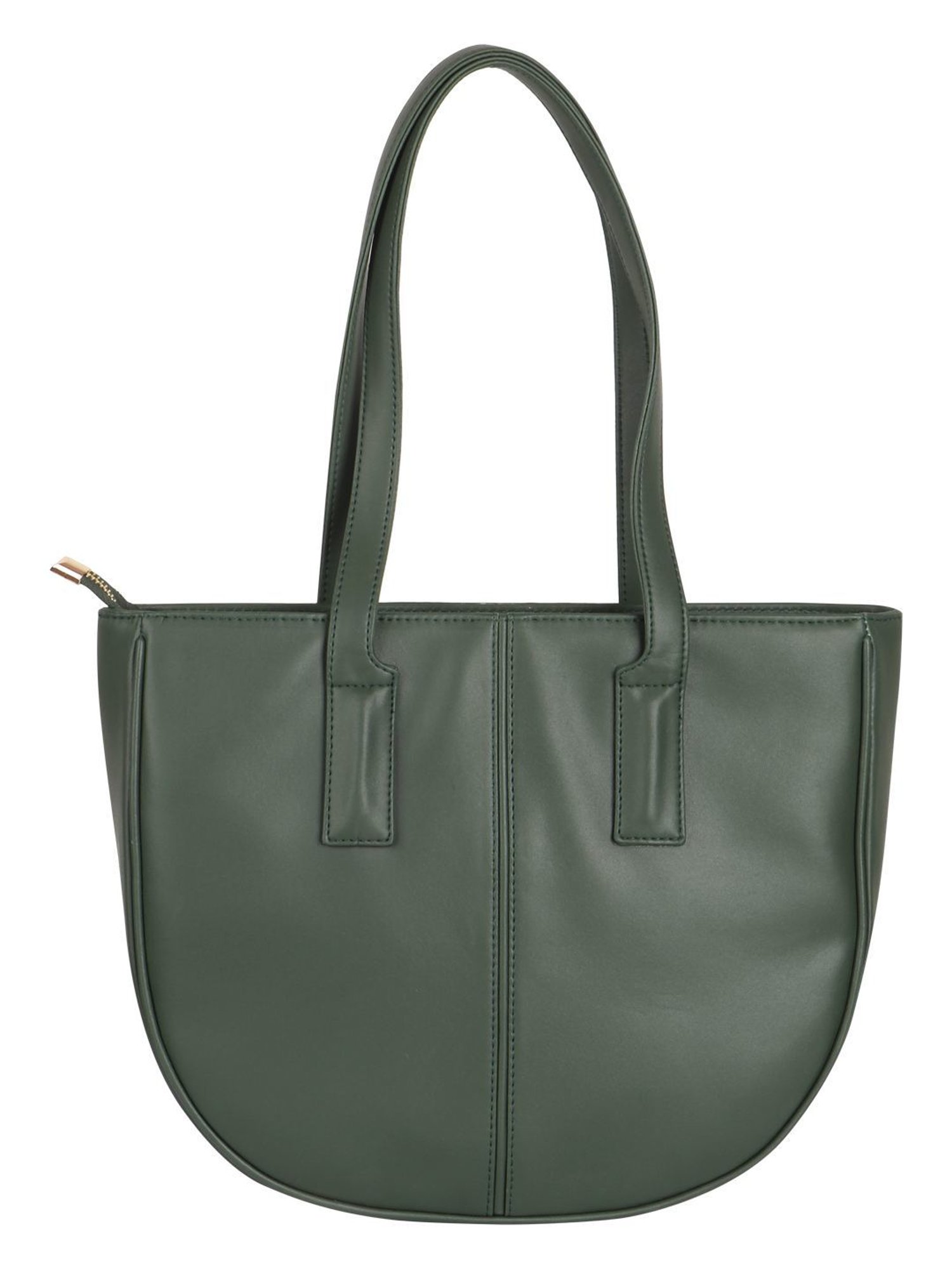 Horra Green Medium Shoulder Bag