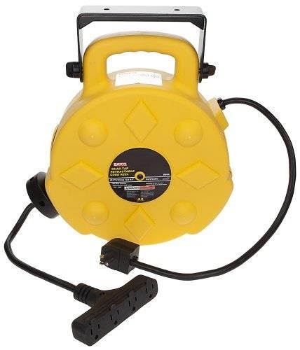Bayco SL-8904-40 15-Amp Quad-Tap Retractable Reel