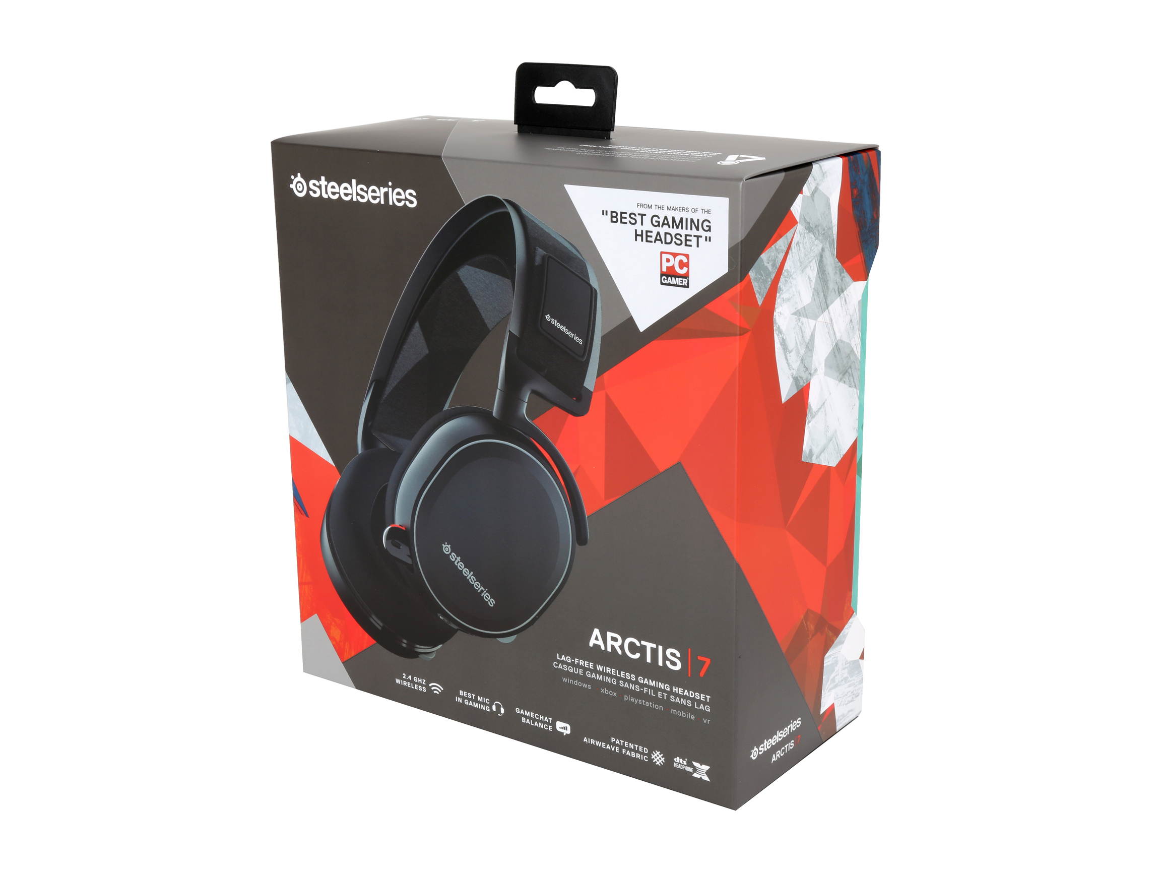 SteelSeries 61435 Arctis 3 Solar Red Gaming Headset