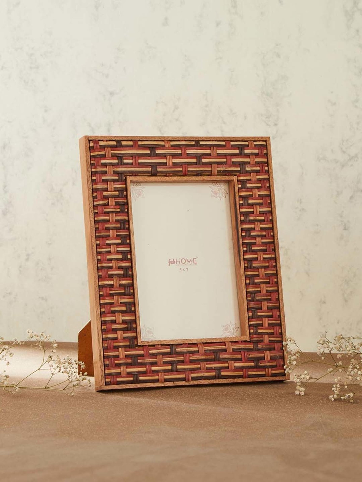 House This Kangto Brown & White Wood Photo Frame Gift Set