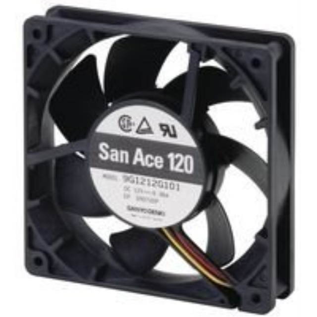 SANYO DENKI - SANAcE FANS 9g1212g101 AXIAL FAN, 120MM, 12VDc, 980mA