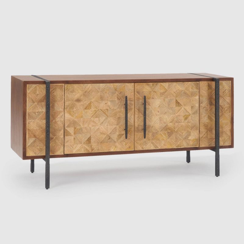 Floyd Prism Patterned Console Natural - RST Brands