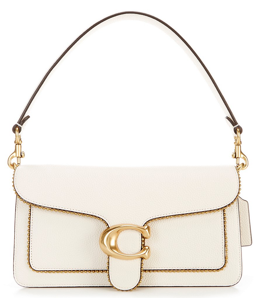 COACH Tabby Beaded Chain Shoulder Bag