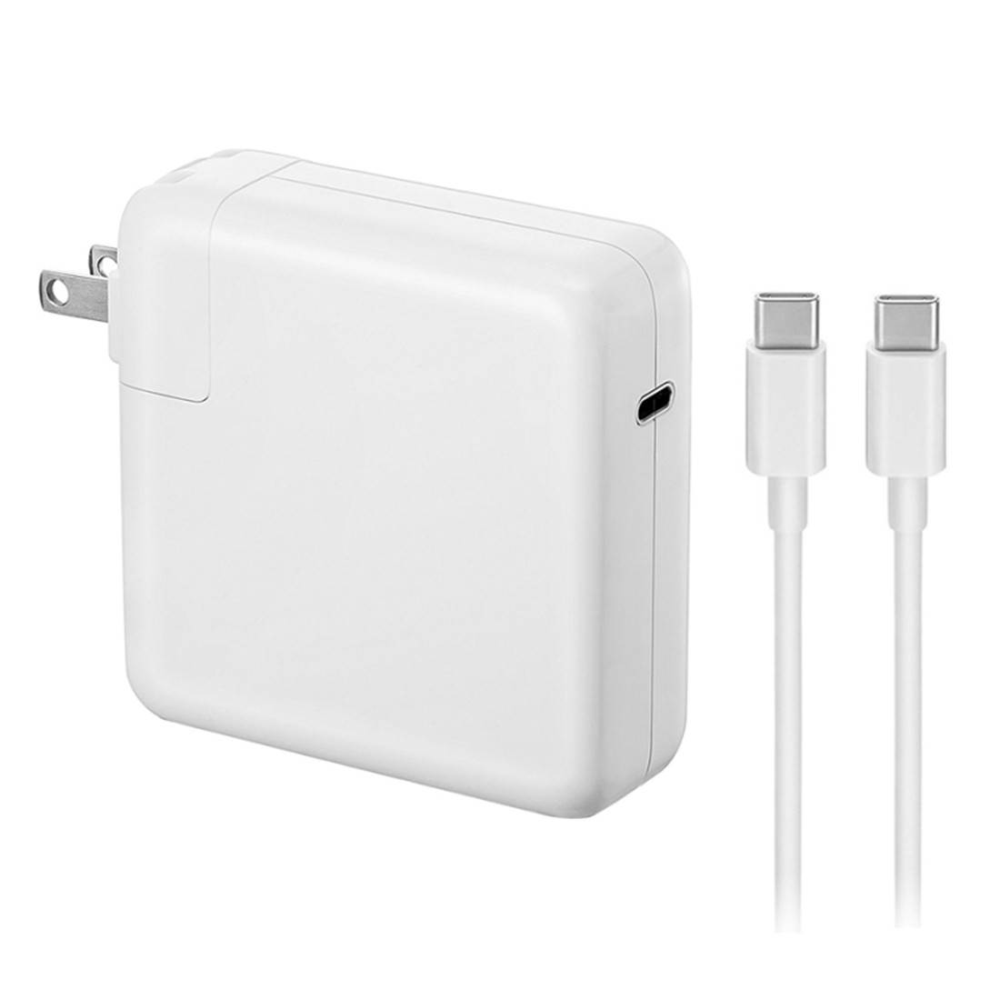 Apple Macbook Pro Charger 87W USB-C Power Adapter Charger with USB-C to USB-C Charge Cable 6.56 ft