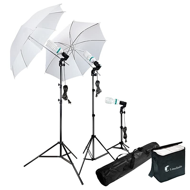 Photography Photo Portrait Studio 660W Day Light Umbrella Continuous Lighting Kit LMS103