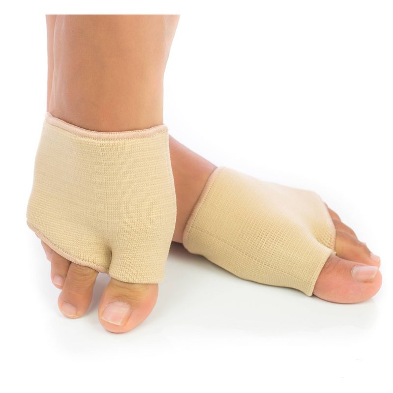 ZenToes Metatarsal Gel Pads for Ball of Foot Pain - Beige
