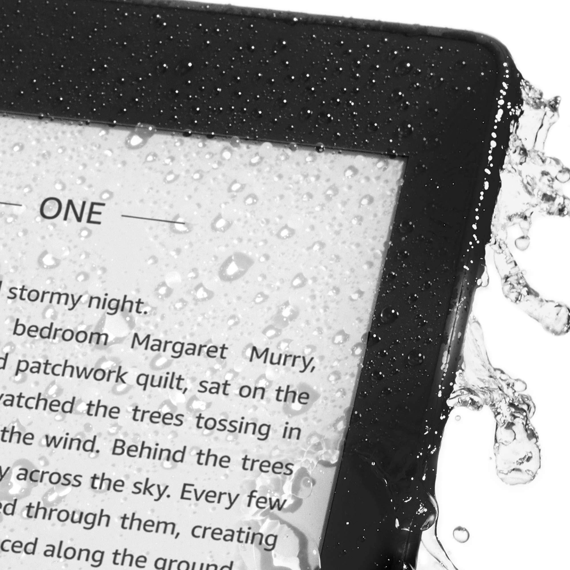 Kindle Paperwhite &ndash; Now Waterproof with more than 2x the Storage &ndash; Includes Special Offers 32 GB With Special Offers Twilight Blue Without Kindle Unlimited