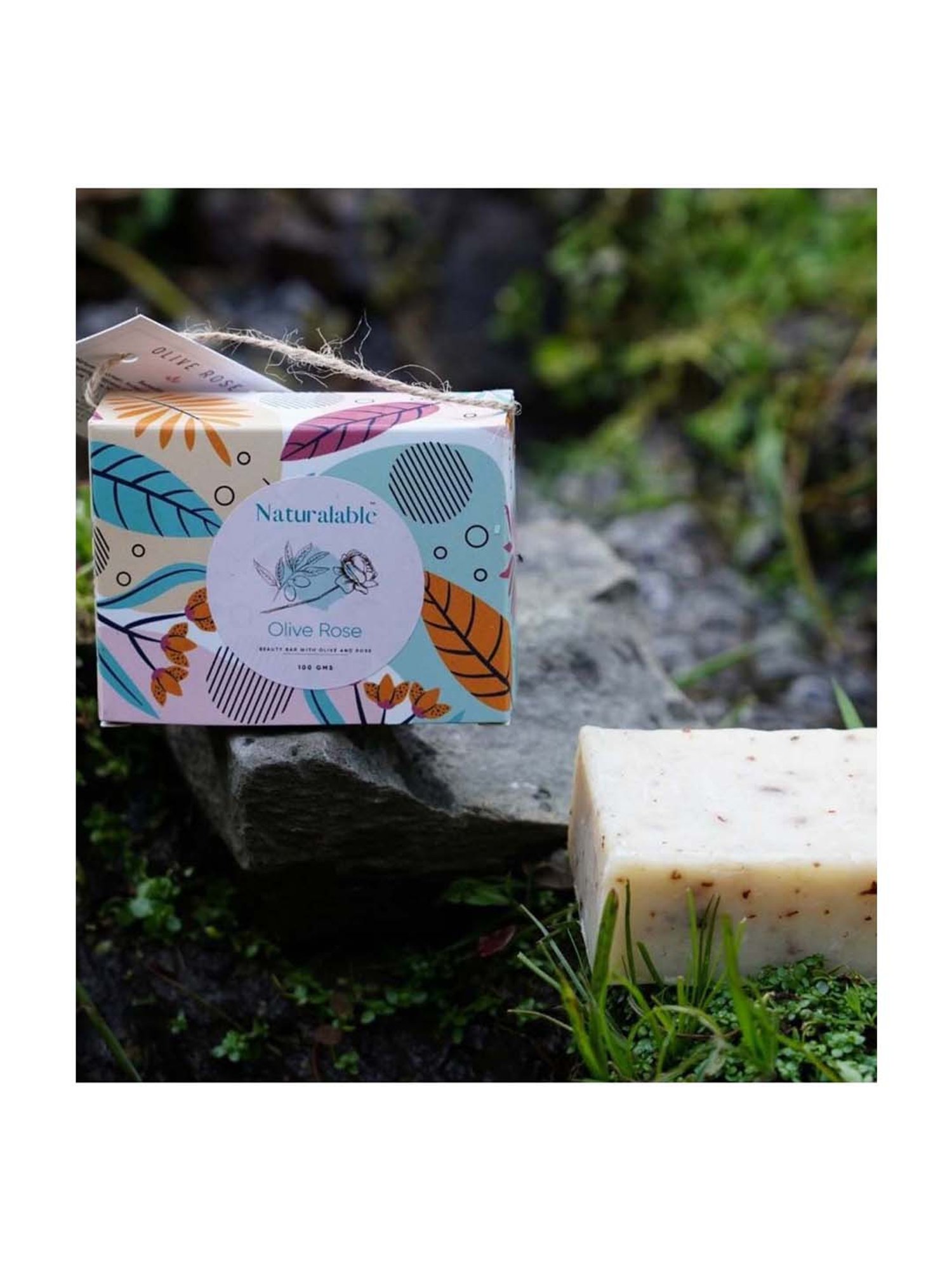 Naturalable Olive Rose Soap - 100 gm