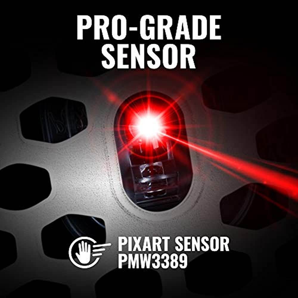 Cooler Master MM711 Gaming Mouse with Lightweight Honeycomb Shell, Ultraweave Cable, 16000 DPI Optical Sensor and RGB Accents